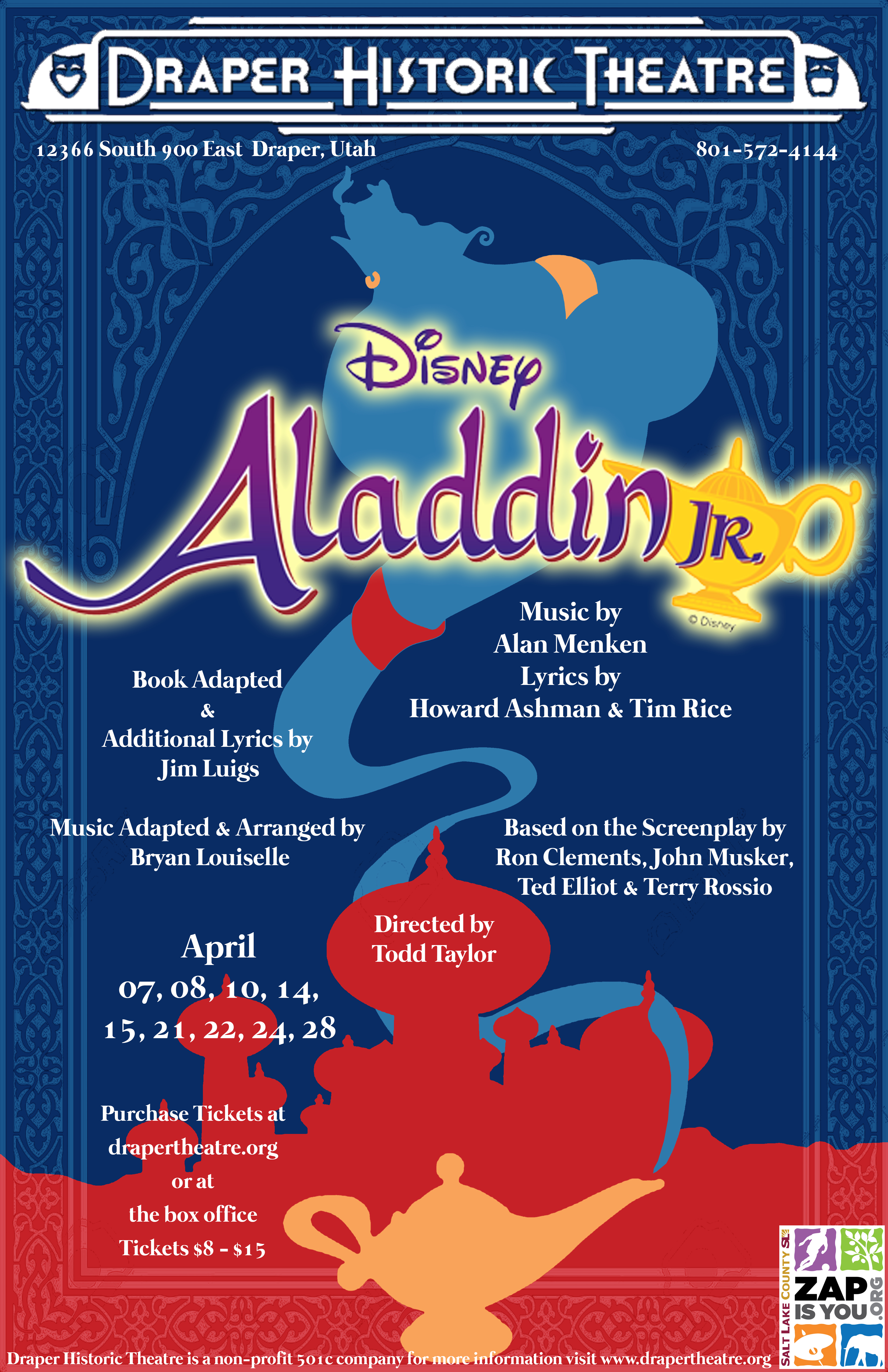 BK Hooray for Hollywood II Aladdin Jr